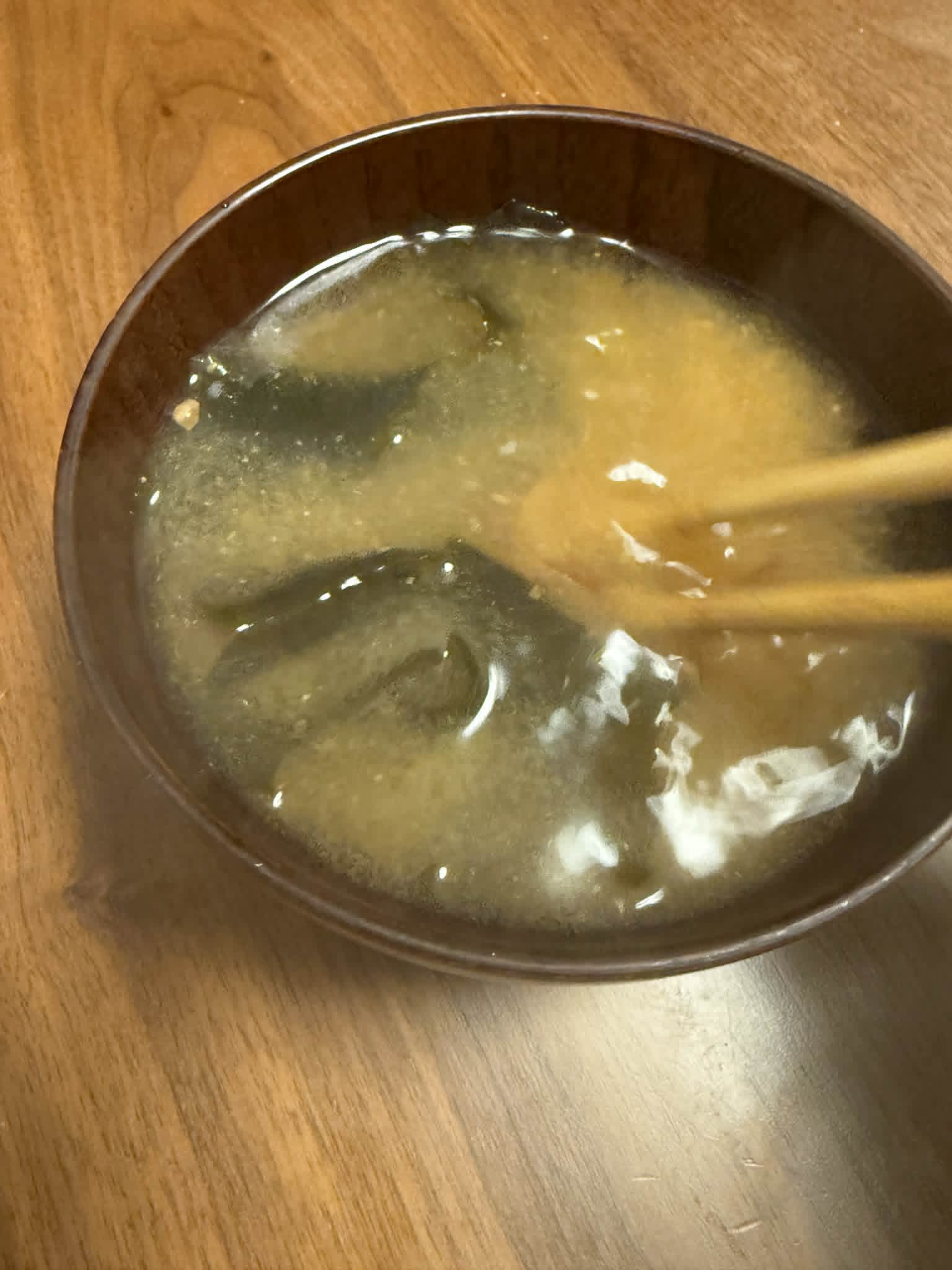 シェフ流味噌汁